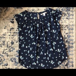Lauren Conrad Floral Blouse